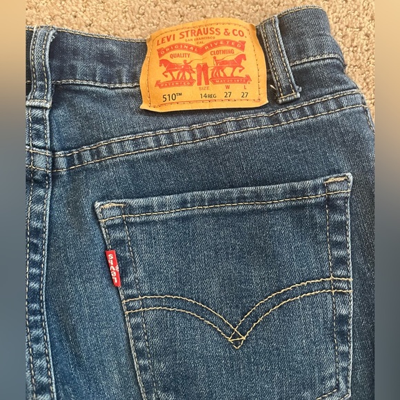 Levi’s Boys 510 Skinny Jeans. NWOT. SIZE 14Reg. - Picture 3 of 5